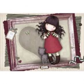 Puzzle Educa Gorjuss Purrrrrfect Love. (1000 piezas)